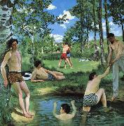 Frederic Bazille Scene d Ete china oil painting artist